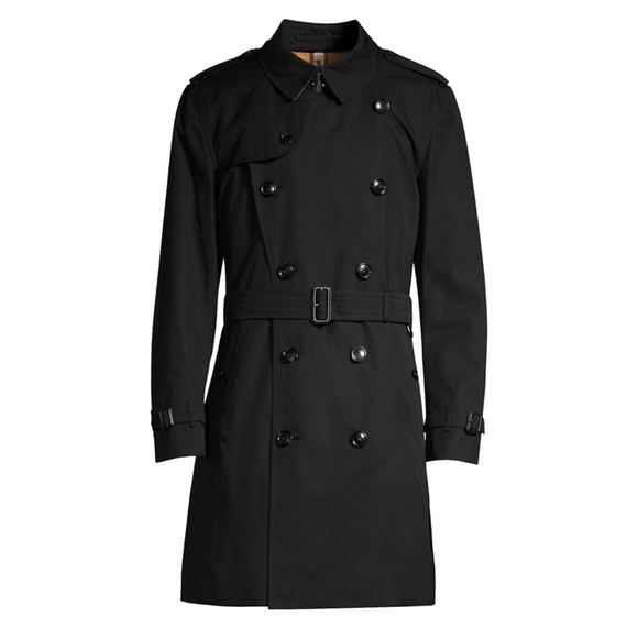 NEW Mens Burberry Kensington Trench Coat - Picture 6 of 6